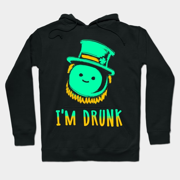 I'm drunk Hoodie by ZlaGo